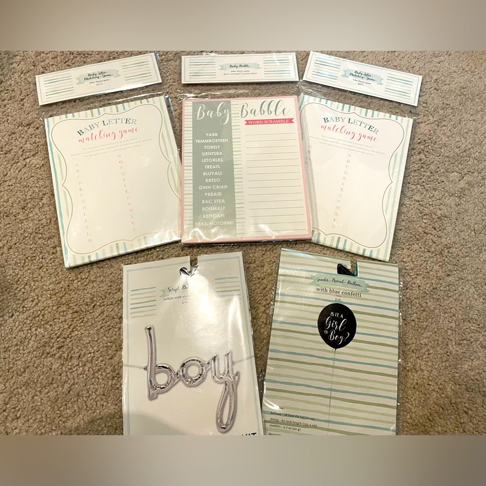 Target Baby Shower Items Boy